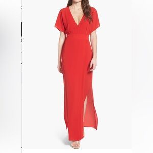 Wayf Dress Red